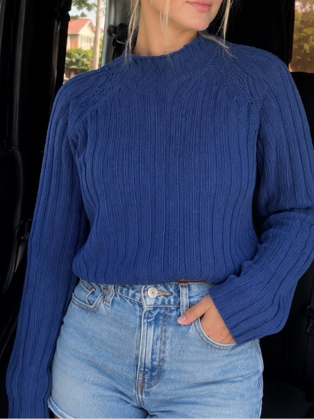 American eagle soft knitted long sleeve